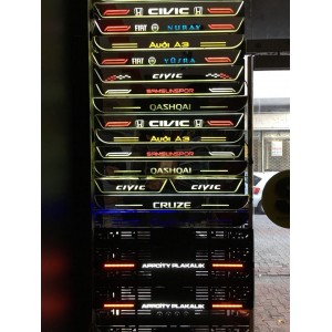 Led Işıklı Oto Kapı Eşiği Led Işıklı Oto Kapı Eşiği